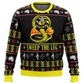 Cobra Kai Christmas Jumper | Season's Sweepings Karate Kid Xmas Sweater