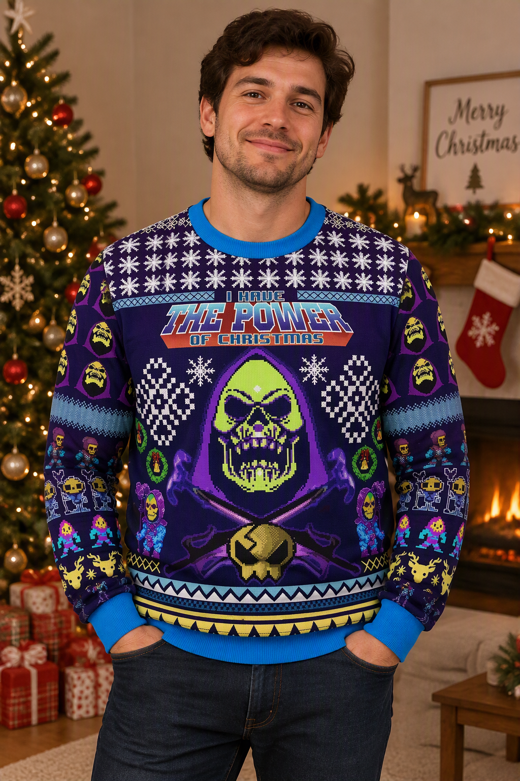 He-Man & Skeletor Christmas Jumper | Masters of the Universe Xmas Sweater