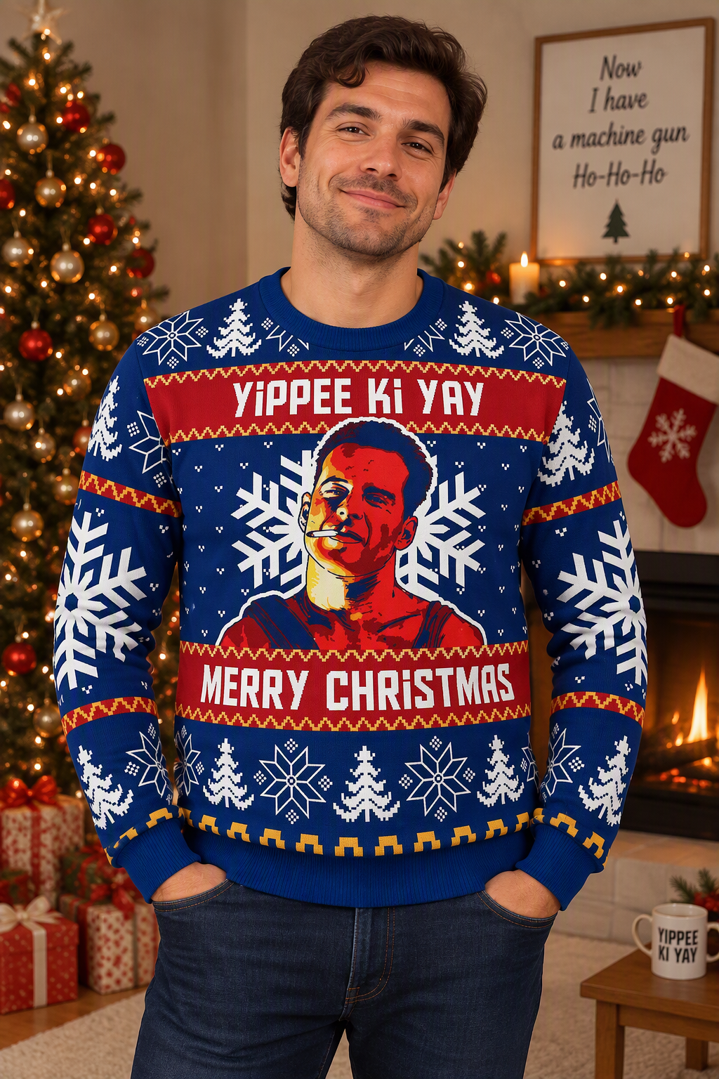 Die Hard Xmas Jumper | Ultimate Christmas Movie Fan Sweater
