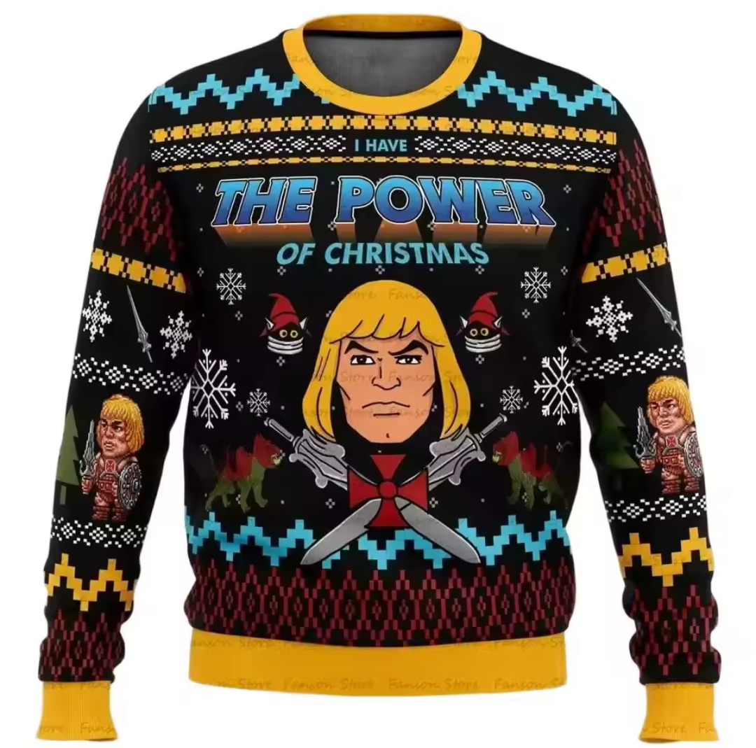 He-Man & Skeletor Christmas Jumper | Masters of the Universe Xmas Sweater