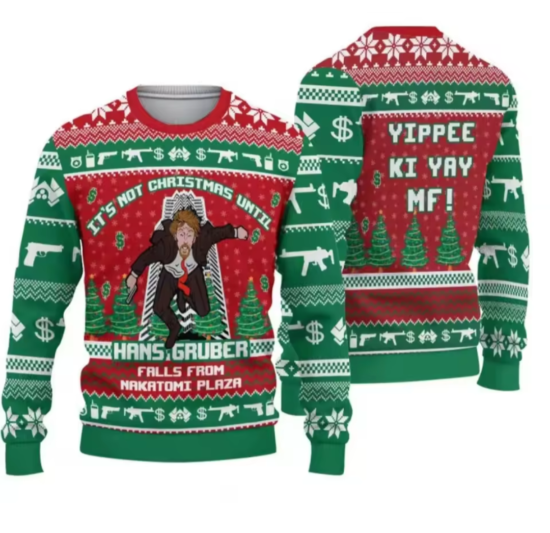 Die Hard Christmas Jumper | Yippee Ki Yay Festive Movie Sweater